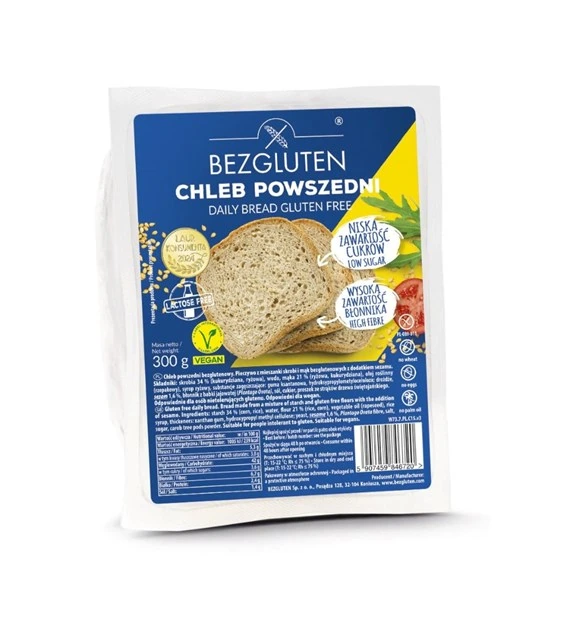 Chleb powszedni 300g BEZGLUTEN 1 Chleb powszedni 300g BEZGLUTEN 1