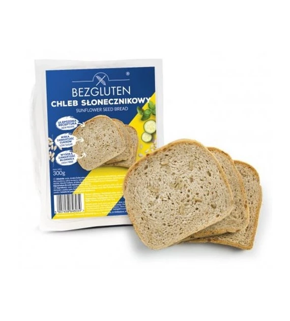 Chleb słonecznikowy 300g BEZGLUTEN 1 Chleb słonecznikowy 300g BEZGLUTEN 1