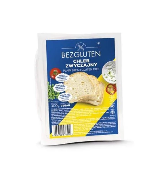 Chleb zwyczajny 300g BEZGLUTEN 1 Chleb zwyczajny 300g BEZGLUTEN 1
