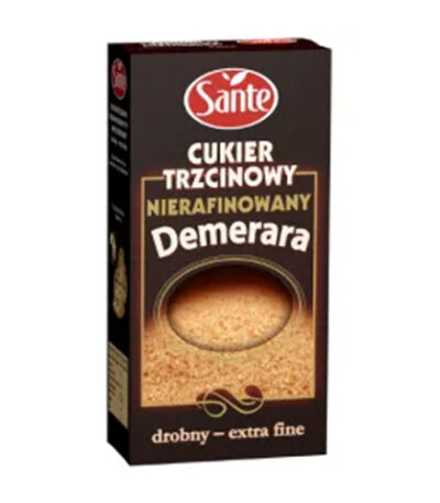Cukier trzcinowy drobny 500g SANTE