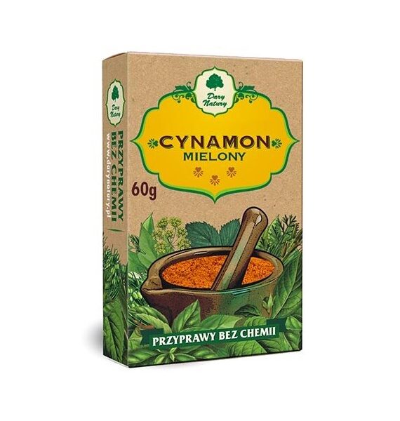 Cynamon mielony 60g DARY NATURY