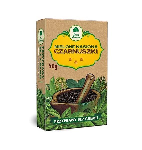 Czarnuszka mielona 50g DARY NATURY