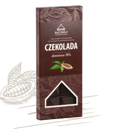 Czekolada deserowa 70% 100g BACÓWKA 1