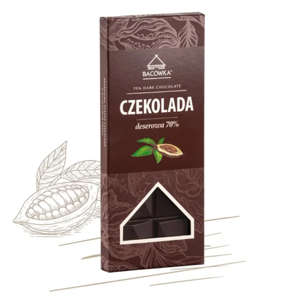Czekolada deserowa 70% 100g BACÓWKA 1