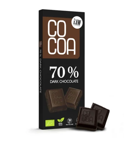 Czekolada gorzka 70% bio 40g COCOA 1