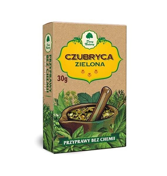 Czubryca zielona 30g DARY NATURY