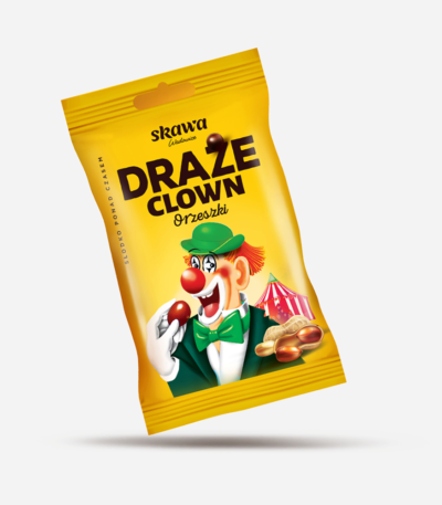 Draże orzeszki Clown 70g SKAWA