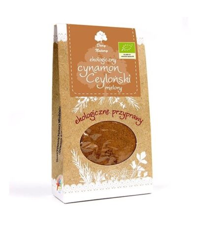 Eko Cynamon cejloński mielony 50g DARY NATURY