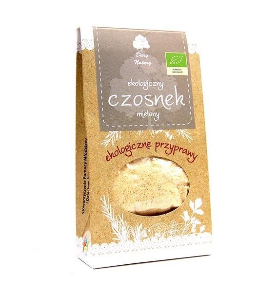 Eko Czosnek mielony 50g DARY NATURY