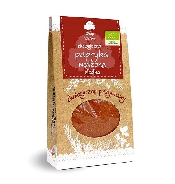 Eko Papryka wędzona słodka 50g DARY NATURY