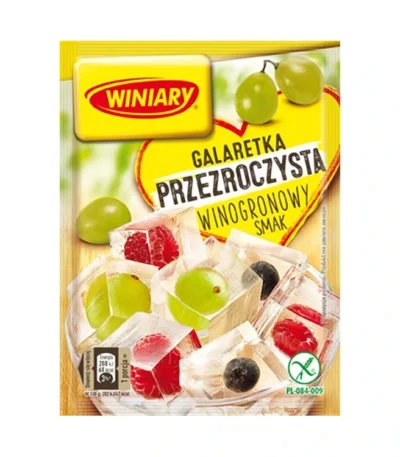 Galaretka Przezroczysta winogronowy smak WINIARY