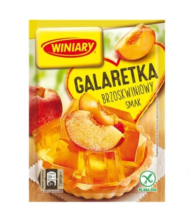 Galaretka brzoskwiniowy smak WINIARY