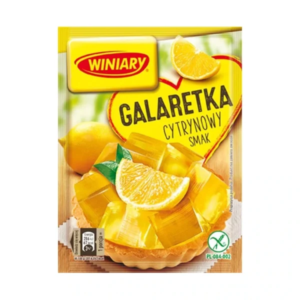 Galaretka cytrynowy smak WINIARY