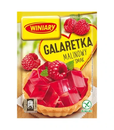Galaretka malinowy smak WINIARY