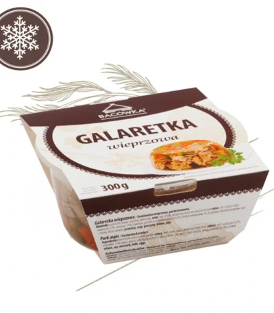 Galaretka wieprzowa 300g BACÓWKA 1
