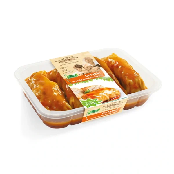 Gołąbki w sosie pomidorowym 550g GRZEŚKOWIAK