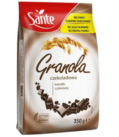 Granola czekoladowa 350g SANTE