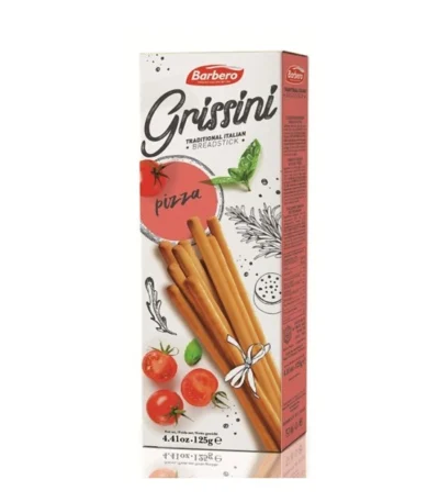 Grissini Torinesi włoskie paluszki chlebowe pizza 125g BERBRO