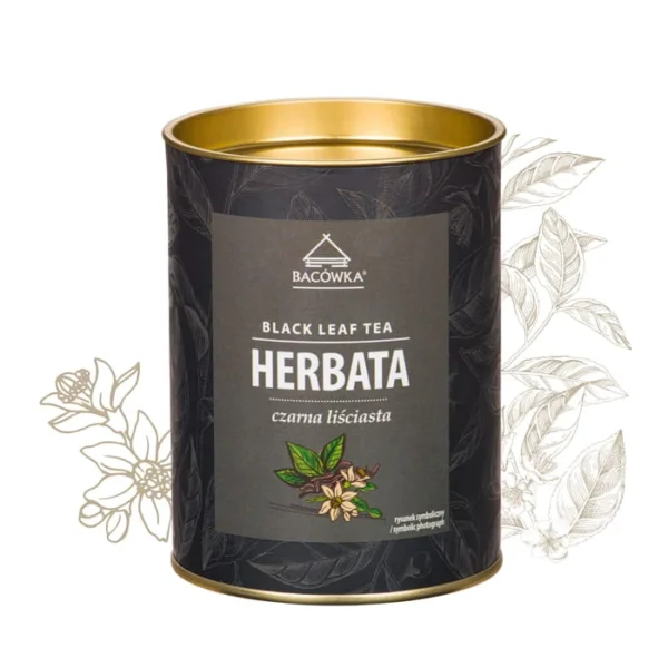 Herbata czarna liściasta Ceylon 100g BACÓWKA