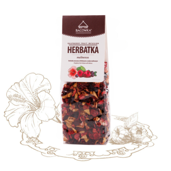 Herbatka malinowa 90g BACÓWKA