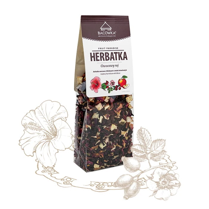 Herbatka owocowy raj 75g BACÓWKA Herbatka owocowy raj 75g BACÓWKA