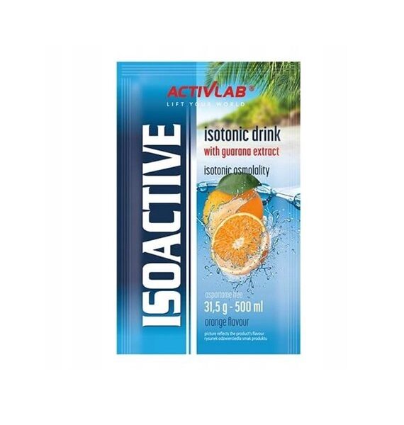 Isoactive gorzka pomarańcza (saszetka 31,50 g) ACTIVLAB