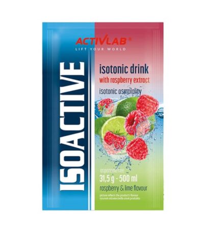 Isoactive malina limonka (saszetka 31,50 g) ACTIVLAB