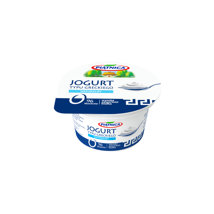 Jogurt typu greckiego 150g PIĄTNICA Jogurt typu greckiego 150g PIĄTNICA