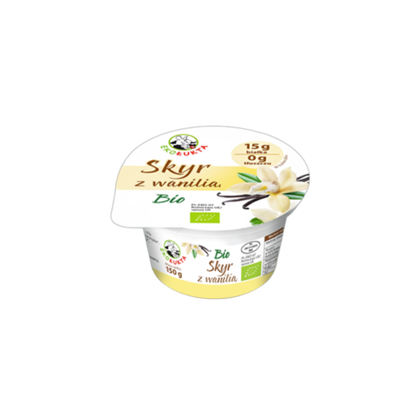 Jogurt typu skyr proteinowy waniliowy 150g EKO ŁUKTA