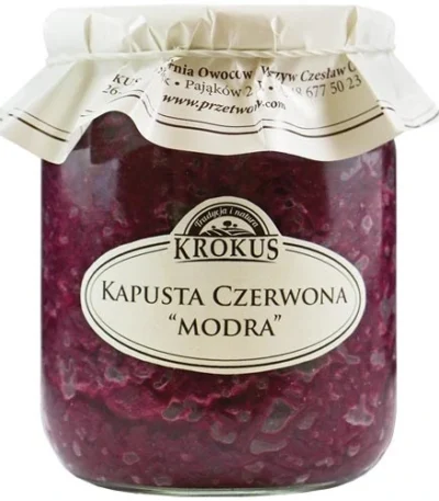 Kapusta czerwona modra 500g KROKUS