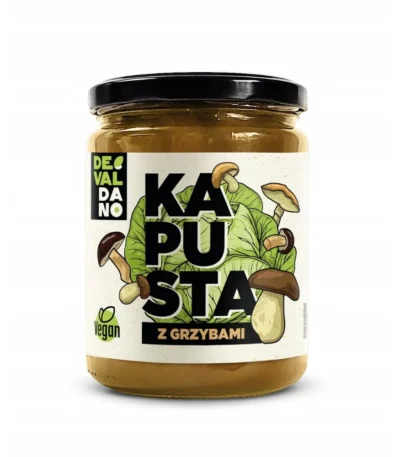 Kapusta z grzybami 480g DEVALDANO