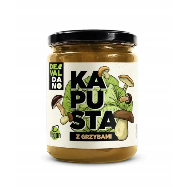Kapusta z grzybami 480g DEVALDANO