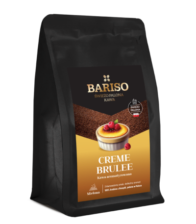 Kawa mielona Bariso o smaku creme brulee 200g BACÓWKA
