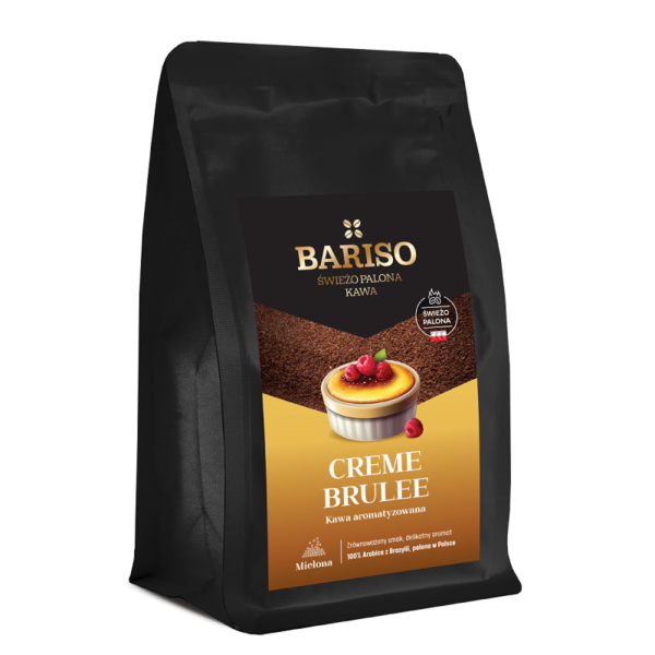 Kawa mielona Bariso o smaku creme brulee 200g BACÓWKA