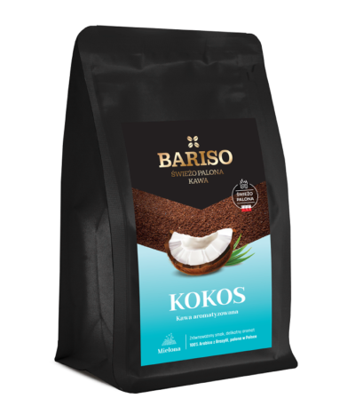 Kawa mielona Bariso o smaku kokosowym 200g BACÓWKA