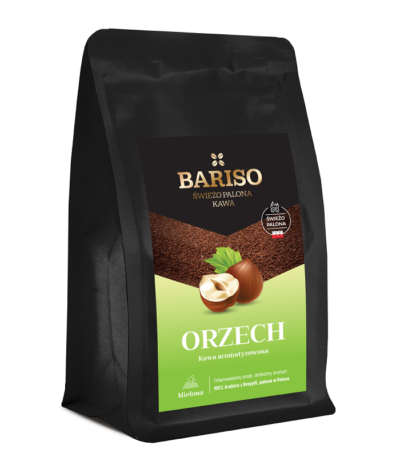 Kawa mielona Bariso o smaku orzechowym 200g BACÓWKA