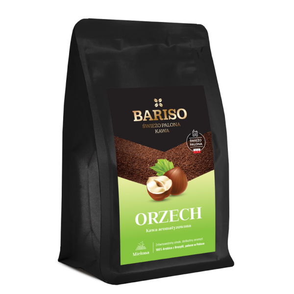 Kawa mielona Bariso o smaku orzechowym 200g BACÓWKA