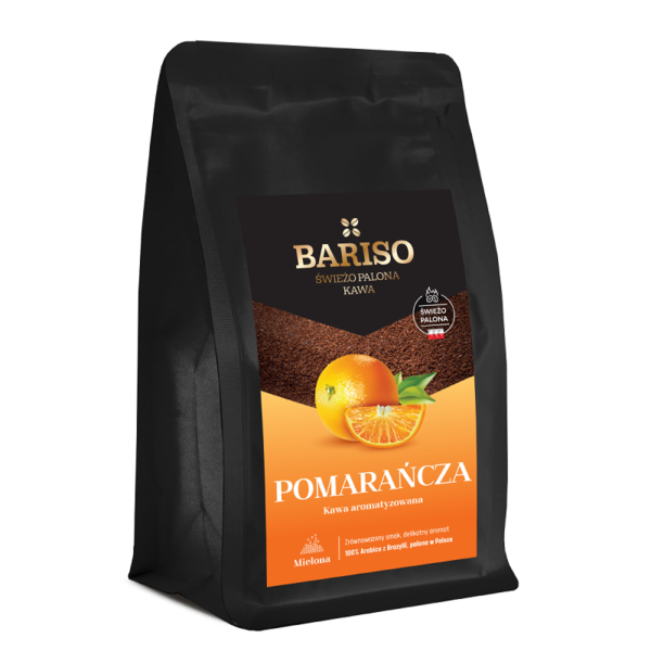 Kawa mielona Bariso o smaku pomarańczowym 200g BACÓWKA