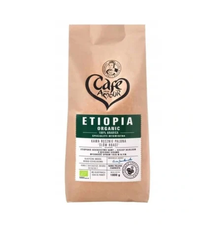 Kawa ziarnista Etiopia 1kg BIO CAFE CREATOR