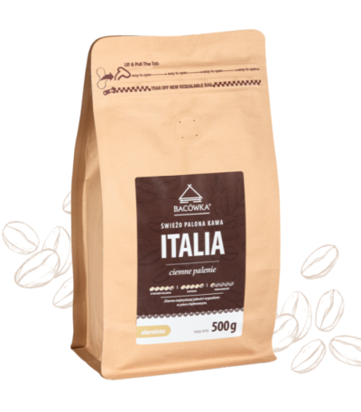 Kawa ziarnista Italia 500g BACÓWKA