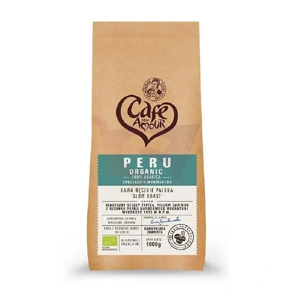 Kawa ziarnista Peru 1kg BIO CAFE CREATOR