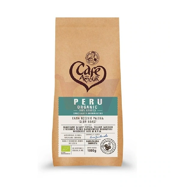 Kawa ziarnista Peru 1kg BIO CAFE CREATOR