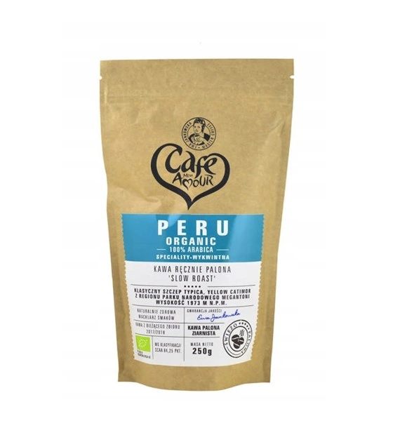 Kawa ziarnista Peru 250g BIO CAFE CREATOR