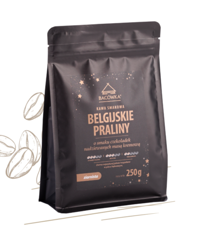 Kawa ziarnista belgijskie praliny 250g BACÓWKA