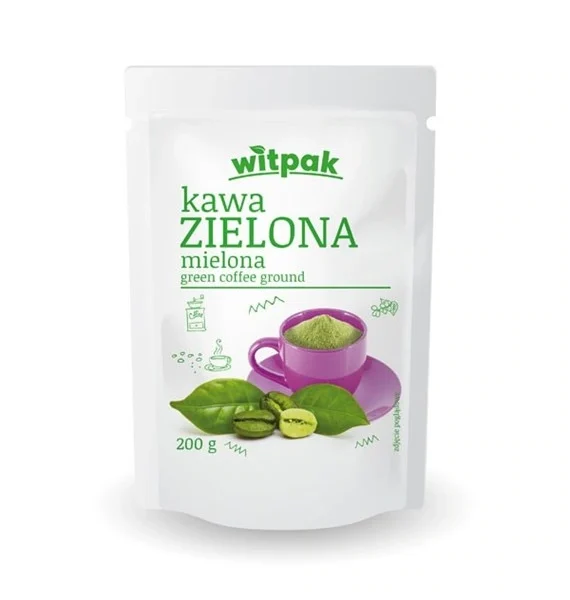 Kawa zielona mielona 200g WITPAK