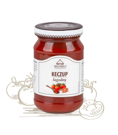 Keczup łagodny 200g BACÓWKA