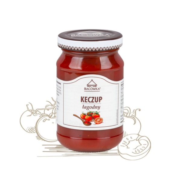 Keczup łagodny 200g BACÓWKA