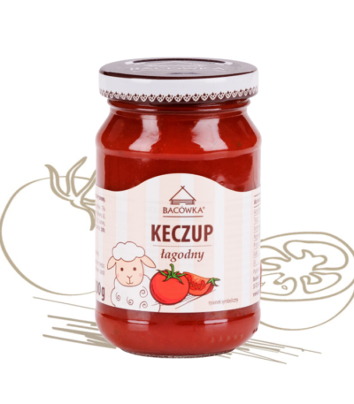 Keczup łagodny dla dzieci 200g BACÓWKA