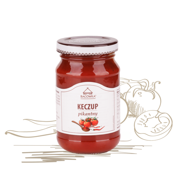 Keczup pikantny 200g BACÓWKA