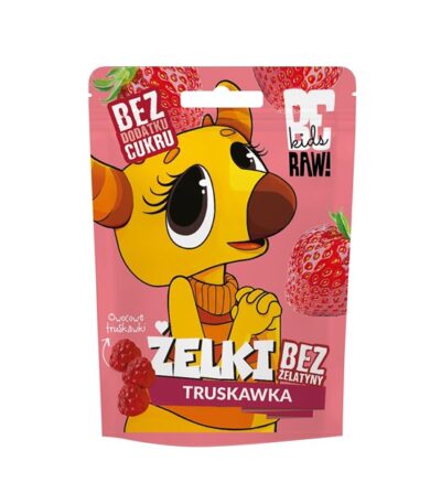 Kids Żelki truskawka 35g PURELLA